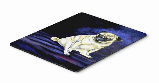 Pug 1 Dog Art Hot Pad or Trivet