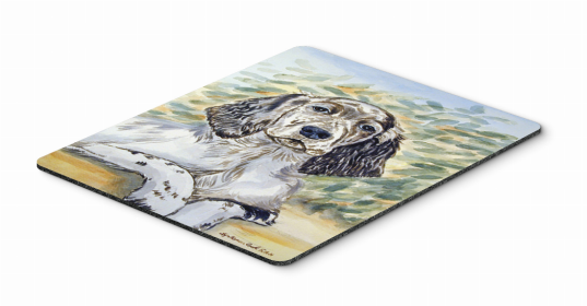 English Setter Dog Art Hot Pad or Trivet