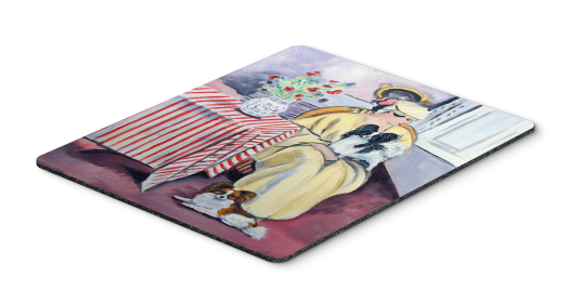 Papillon and Lady Mouse Pad