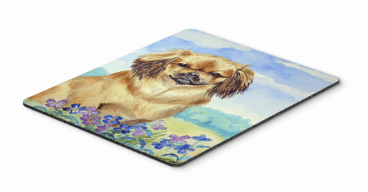 Tibetan Spaniel 1 Dog Art Hot Pad or Trivet