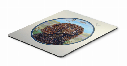 Irish Water Spaniel Dog Art Hot Pad or Trivet