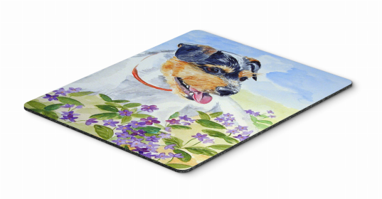 Jack Russell Terrier Dog Art Hot Pad or Trivet