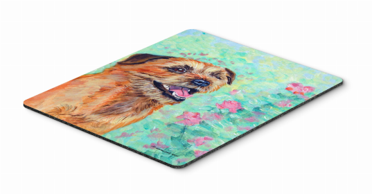 Border Terrier Dog Art Mouse Pad