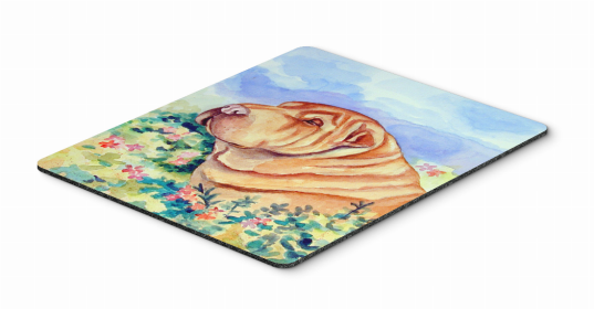 Shar Pei Dog Art Mouse Pad