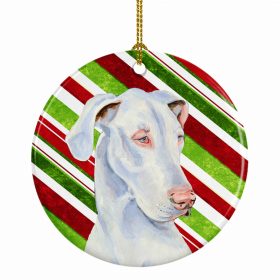 Great Dane #2 Christmas Candy Ceramic Ornament