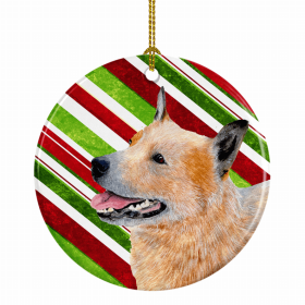 Australian Cattle Dog #2 Christmas Candy Ceramic Ornament