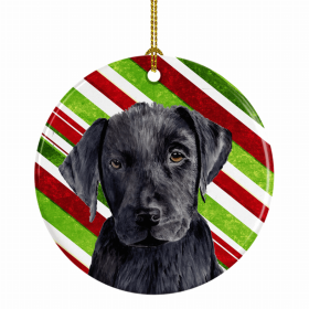 Labrador Retriever #2 Christmas Candy Ceramic Ornament