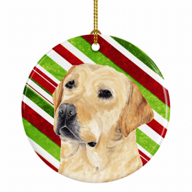 Labrador Retriever #3 Christmas Candy Ceramic Ornament