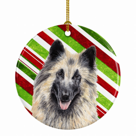 Belgian Tervuren Christmas Candy Ceramic Ornament