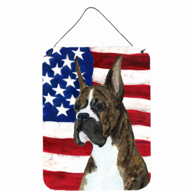 Boxer #2 USA American Flag Wall or Door Hanging Prints