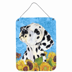 Dalmatian Summer Flowers Design Wall or Door Hanging Prints