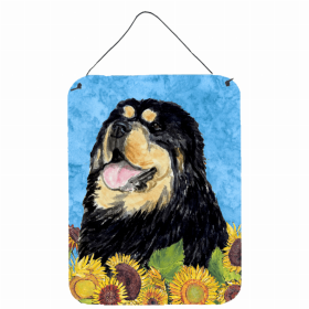 Mastiff - Tibetan Summer Flowers Design Wall or Door Hanging Prints