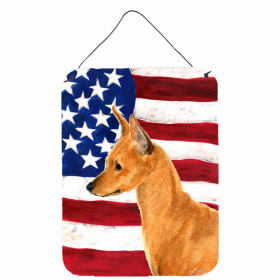 Min Pin #2 USA American Flag Wall or Door Hanging Prints