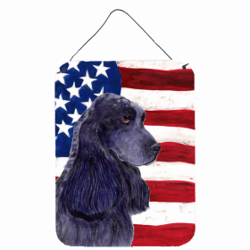 Cocker Spaniel #5 USA American Flag Wall or Door Hanging Prints