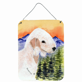 Bedlington Terrier Art Wall or Door Hanging Prints