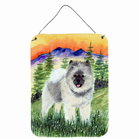 Keeshond 2 Art Wall or Door Hanging Prints