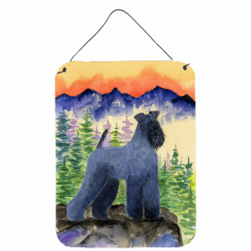 Kerry Blue Terrier Art Wall or Door Hanging Prints