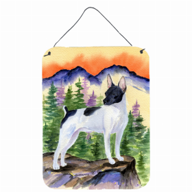 Rat Terrier Art Wall or Door Hanging Prints