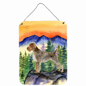 German Wirehaired Pointer Art Wall or Door Hanging Prints