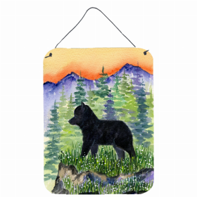 Schipperke 1 Art Wall or Door Hanging Prints