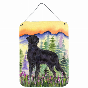 Flat-Coated Retriever Art Wall or Door Hanging Prints