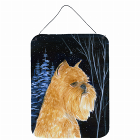 Brussels Griffon Starry Night Art Wall or Door Hanging Prints