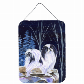 Japanese Chin 1 Starry Night Art Wall or Door Hanging Prints