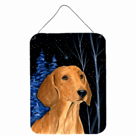 Dachshund Starry Night Art Wall or Door Hanging Prints