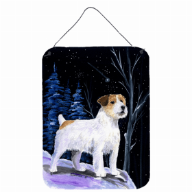 Jack Russell Terrier Starry Night Art Wall or Door Hanging Prints