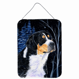 Bernese Mountain Dog Starry Night Art Wall or Door Hanging Prints