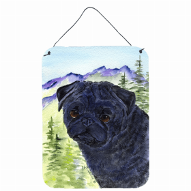 Pug 3 Art Wall or Door Hanging Prints