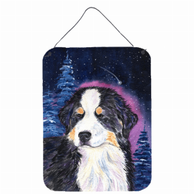 Bernese Mountain Dog 1 Starry Night Art Wall or Door Hanging Prints