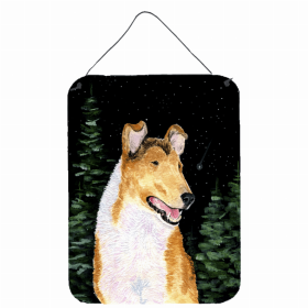 Collie - Smooth Starry Night Art Wall or Door Hanging Prints