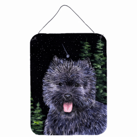 Cairn Terrier Starry Night Art Wall or Door Hanging Prints