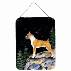 Boxer Starry Night Art Wall or Door Hanging Prints