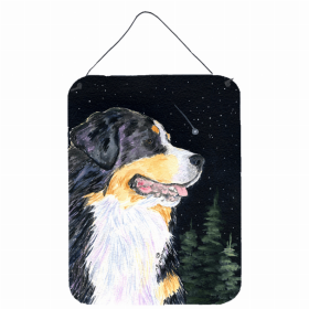 Bernese Mountain Dog 3 Starry Night Art Wall or Door Hanging Prints