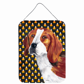 Beagle Candy Corn Halloween Design Wall or Door Hanging Prints