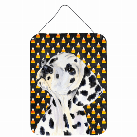 Dalmatian #2 Candy Corn Halloween Design Wall or Door Hanging Prints