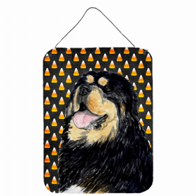 Mastiff - Tibetan Candy Corn Halloween Design Wall or Door Hanging Prints