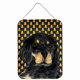 Gordon Setter Candy Corn Halloween Design Wall or Door Hanging Prints