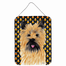 Cairn Terrier #2 Candy Corn Halloween Design Wall or Door Hanging Prints