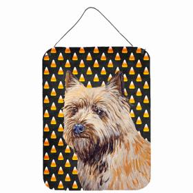 Cairn Terrier Candy Corn Halloween Design Wall or Door Hanging Prints