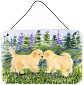 Golden Retriever 2 Art Wall or Door Hanging Prints