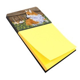 Corgi 7 Sticky Note Holder