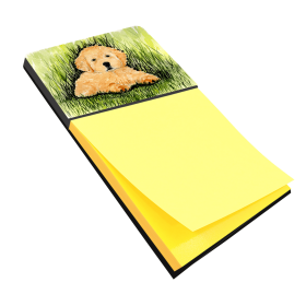 Golden Retriever 3 Sticky Note Holder