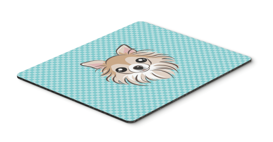 Chihuahua Blue Checkerboard Design Hot Pad or Trivet