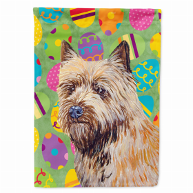 Cairn Terrier Easter Eggtravaganza Flag Garden Size