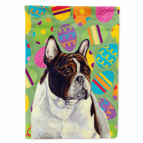 French Bulldog Easter Eggtravaganza Flag Garden Size