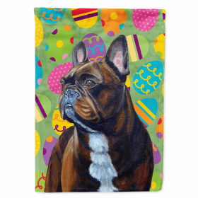 French Bulldog #3 Easter Eggtravaganza Flag Garden Size