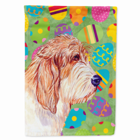 Petit Basset Griffon Vendeen Easter Eggtravaganza Flag Garden Size